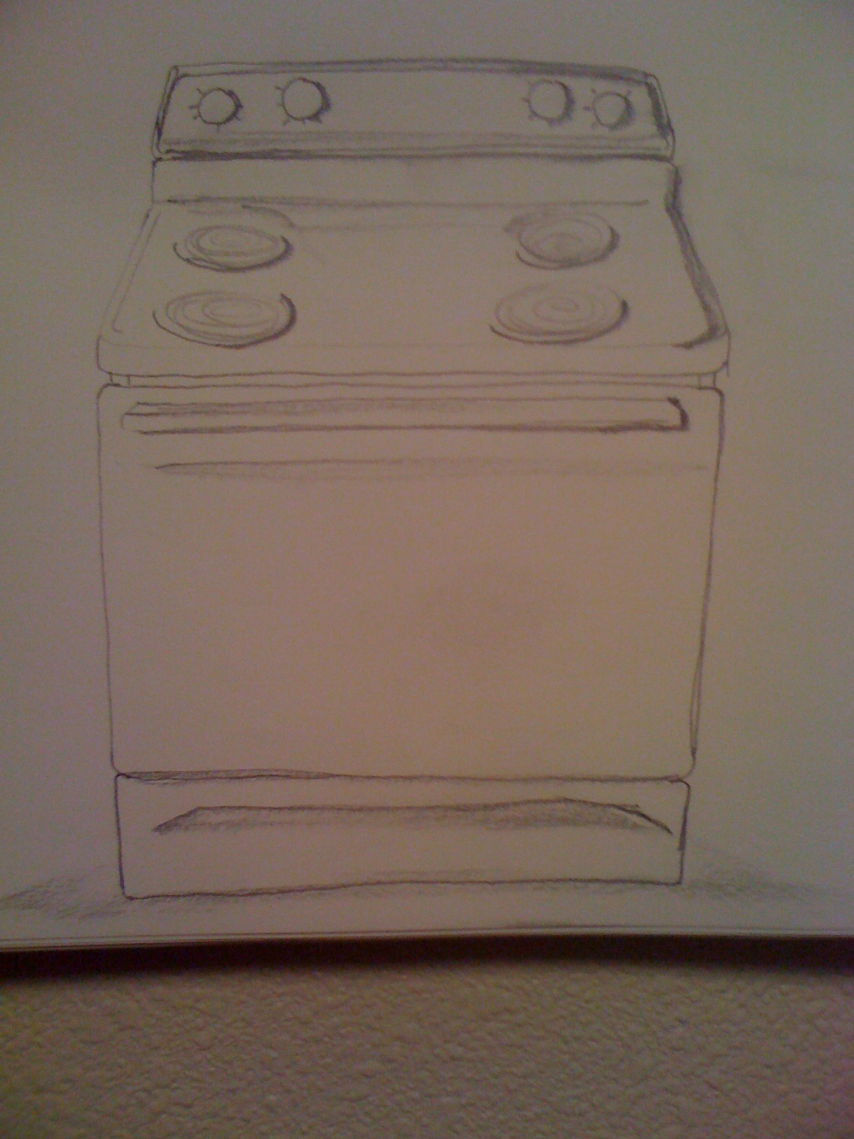 Featured image of post How To Draw A Stove Then draw a horizontal line halfway